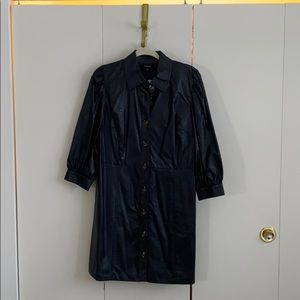 Who What Wear Pleather Dress